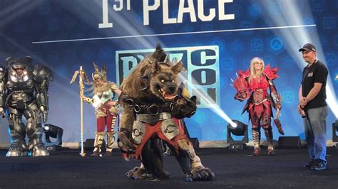 Blizzard Cosplay Costume Contest At Blizzcon Arena 2017 Youtube