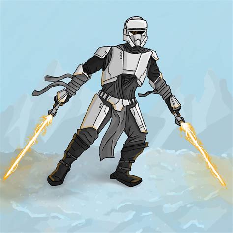 A Grey Jedi I Drew Digitally Fanart Rstarwars