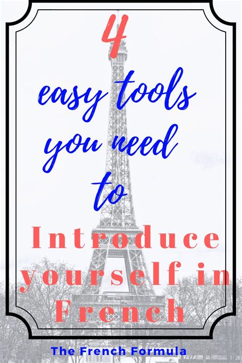 From situational french phrases to talking about your family in french, this complete guide will reveal all the secrets and best lines to introduce yourself in french like a boss and be unforgettable! In this French lesson, we are going to show you how to ...
