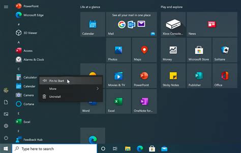 How To Customize The Start Menu In Windows Technology