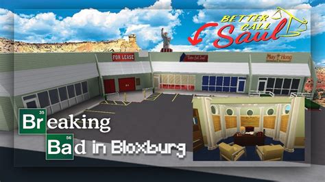 Breaking Bad Saul Goodmans Office Bloxburg Youtube