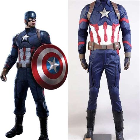 Costume Capitan America Per Adulti