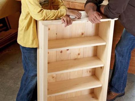 How To Make A Simple Bookshelf With Young Woodworkers