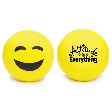 Maybe you would like to learn more about one of these? Attitude is Everything Happy Face Emoji Squeezies® Stress ...