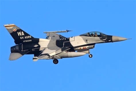 Aircraft General Dynamics F 16 Fighting Falcon Jet Fighter Warplane