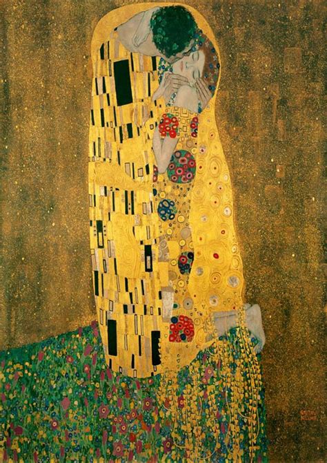 Klimt Poster The Kiss Painting By The Austrian Painter Etsy Singapore