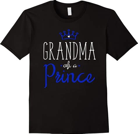 Grandma Grandson Shirts Matching Prince And Queen T Shirt Clothing Shoes And Jewelry