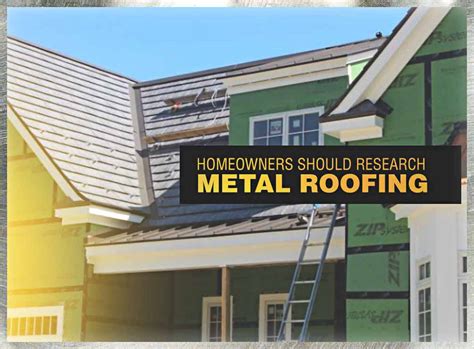 Homeowners Should Research Metal Roofing Classic Metal Roofs Llc Hot