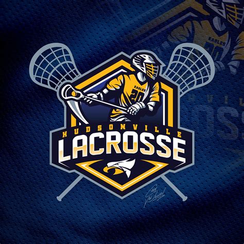 Hudsonville Lacrosse Lacrosse Lacrosse Team Logo