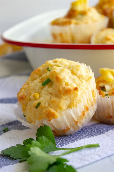Corn And Cheese Muffins