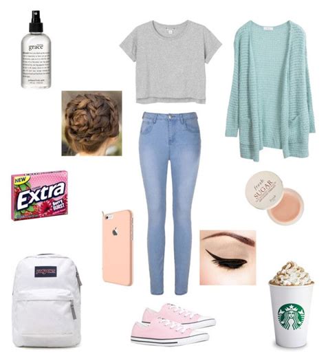 First Day Of College Outfit By Erbear03011 Liked On Polyvore Featuring Monki Ally Fashion
