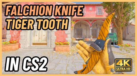 CS2 Falchion Knife Tiger Tooth CS2 Knife In Game Showcase 4K YouTube