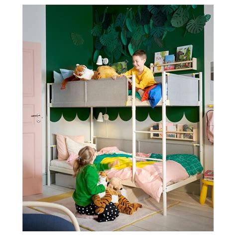 Free delivery and returns on ebay plus items for plus members. VITVAL Bunk bed frame - white, light grey - IKEA