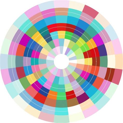 Colorful Abstract Circle Design Vectors Graphic Art Designs In Editable