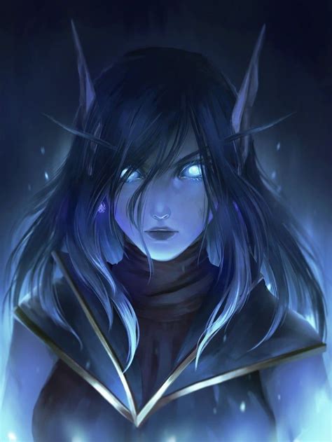Void Elf Commission I Did For Andravisia ♥ Wow World Of Warcraft