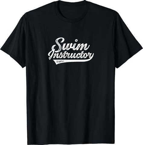 Swim Instructor Swimmer Coach Swimming Teacher T Shirt