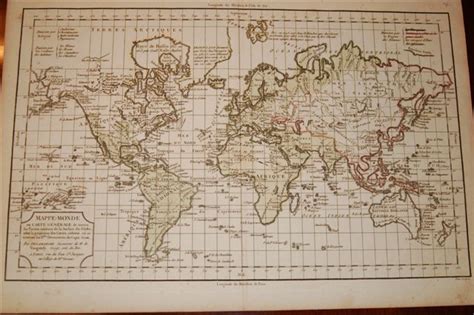 18 Century World Map