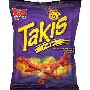 Takis Fuego Hot Chili Pepper Lime Tortilla Chips G Authentic Ja