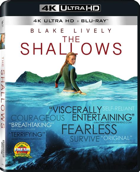 The Shallows 2016 4k Ultra Hd Blu Ray Blu Ray Blu Ray Movies Blu