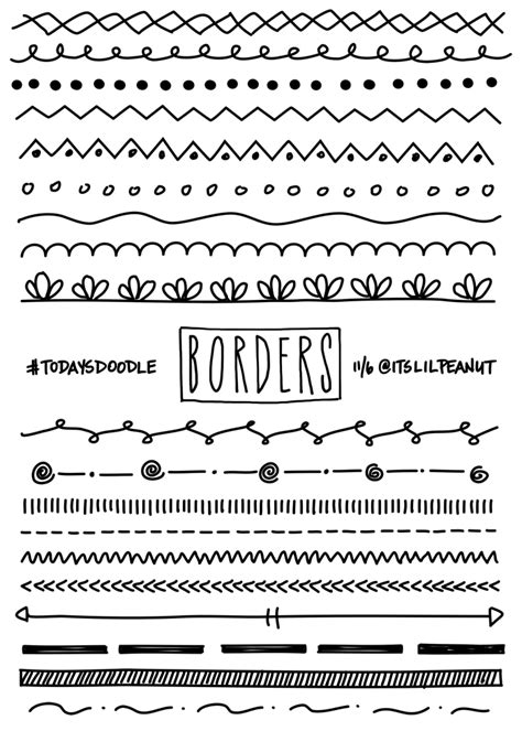 The 25 Best Cute Borders Ideas On Pinterest Bullet Journal Ideas