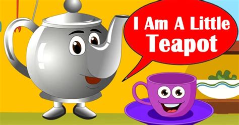 Online Cartoonz: I Am A Little Teapot Poem | 3d Animated | English