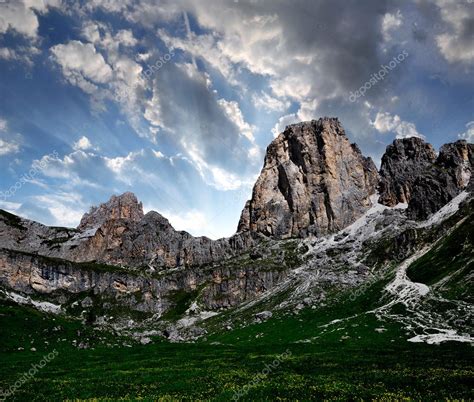 Dolomite Peaks Rosengarten Stock Photo By ©vencav 16317457