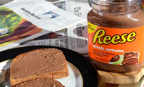 review reese chocolate peanut butter spread nearof