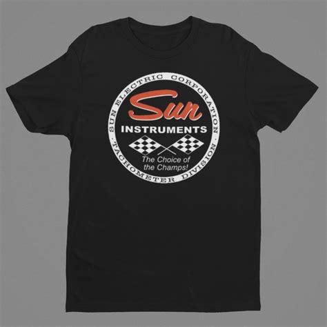 Sun Instruments Tachometer Choice Of Champs T Shirt Hot Rod Etsy