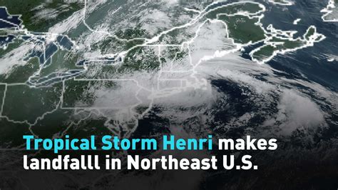 Tropical Storm Henri Makes Landfall In Northeast Us Cgtn