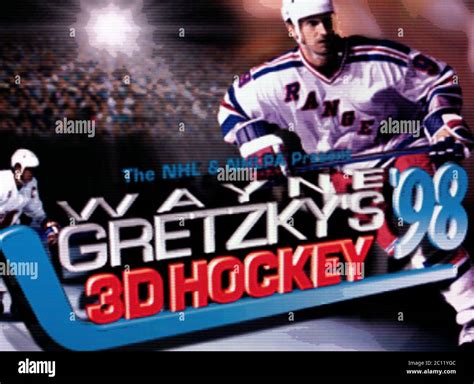 Wayne Gretzkys 3d Hockey 98 Nintendo 64 Videogame Editorial Use