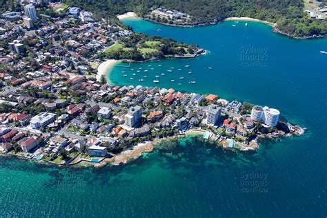 Aerial Stock Image Manly Wharf