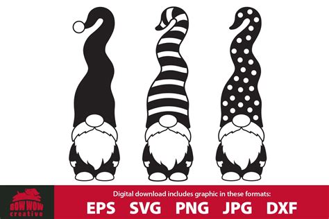Christmas Gnome Bundle Svg Cutting File And Clipart 828165 Cut Files