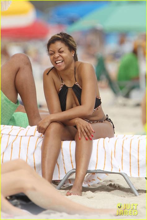 Taraji P Henson Looks Hot In Her Bikini At 44 On Vacation In Miami Photo 3271693 Bikini