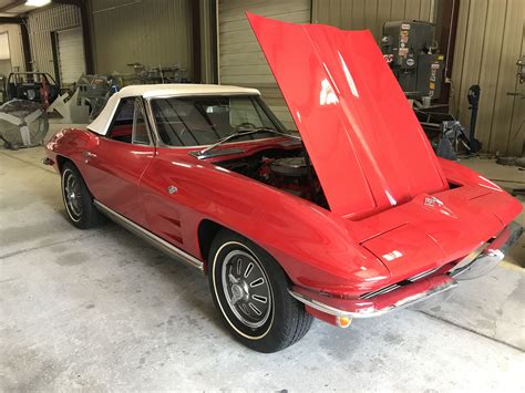 Classic C2 Corvette Restoration Project Here At Quarter Mile Muscle 🏁👏
