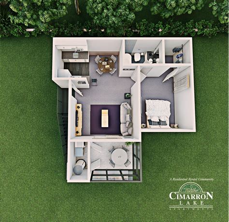 Floor Plans Cimarron Lake Apartments
