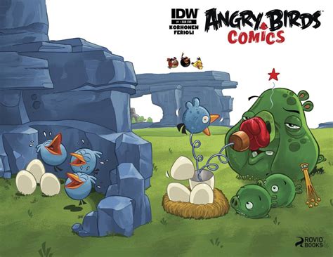 Angry Birds Comics 1 Subscription Cover Fresh Comics