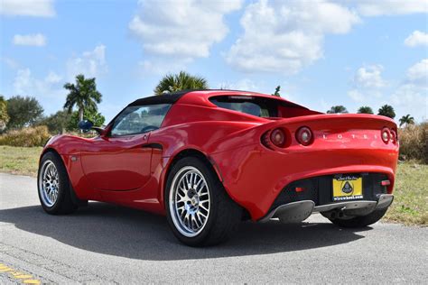 2005 Lotus Elise In Ardent Red Wire Wheel Of Vero Beach Fl