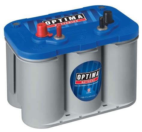 Optima Blue Top Bt Dc 42 12v 55ah Agm Zyklenfest Spiralcell