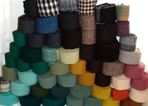 Vintage Wool Strips For Rug Braiding Braided Carpet Hooking Etsy
