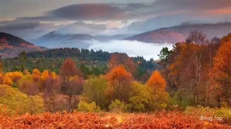 秋天的罗梦湖和特罗萨克斯国家公园，苏格兰 © Jon Arnolddanita Delimont Bimgtop