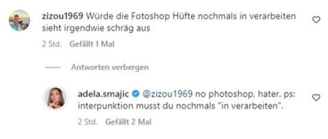 adela smajic wehrt sich gegen photoshop vorwürfe