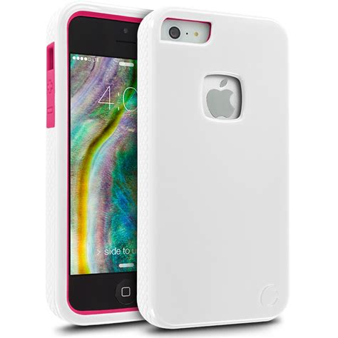 Cellairis Rugged Gloss Rapture Case For Apple Iphone 5c Whitehot