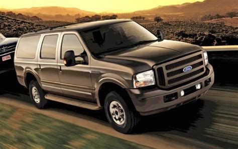 2005 Ford Excursion Review And Ratings Edmunds
