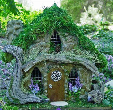 Cute Celtic House For Fairy Garden Fairy Gardens And