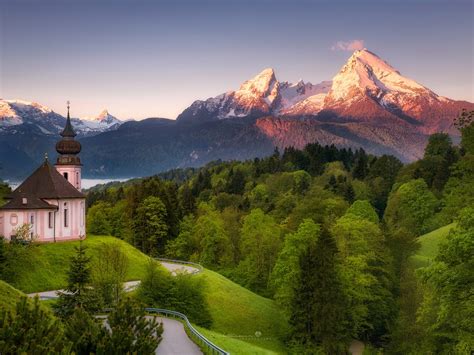 Bavaria Germany Pilgrimage Church Maria Gern Desktop Hd Wallpapers For
