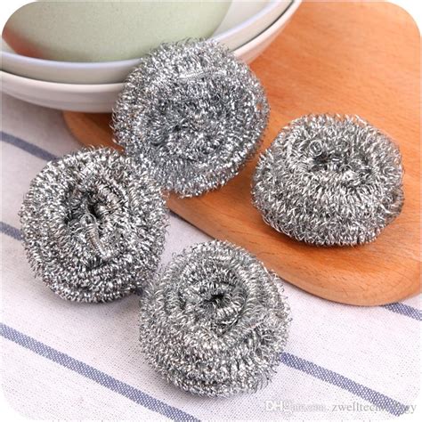 Pack Soft Essential Stainless Steel Cleaning Ball Kitchen Cleaning Wire Ball For Washing