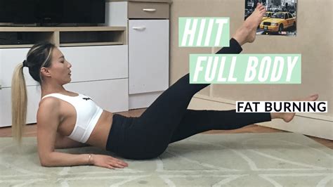 10 Minute Fat Burning Hiit Workout With No Equipment Full Body At Home Or Gym Youtube