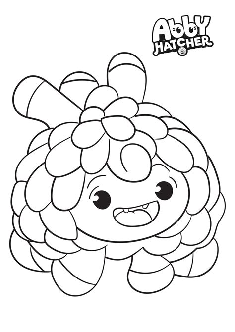 Abby Hatcher Otis Coloring Page Free Printable Coloring Pages