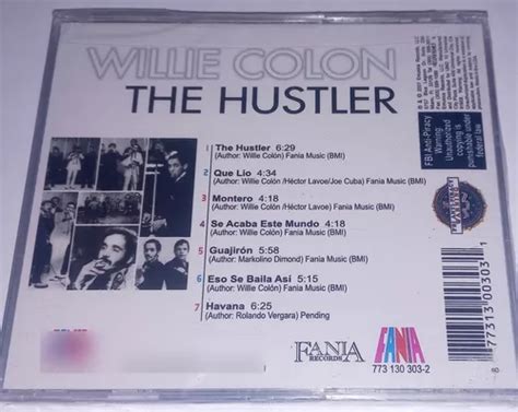 Cd Nuevo Y Sellado Willie Colon The Hustler Salsa Lavoe En Venta En