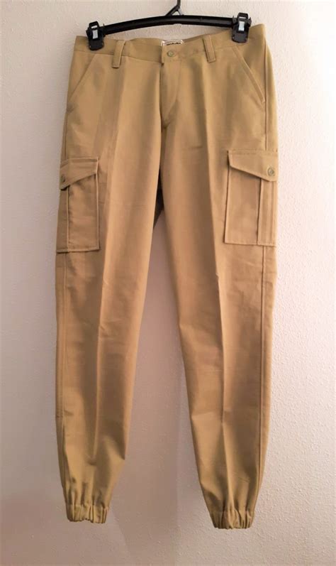 Pantalon Cargo Couleur Kaki Hosybo